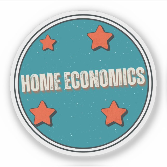 Pegatina Economía del hogar (Anverso)
