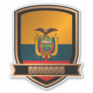 Pegatina Ecuador