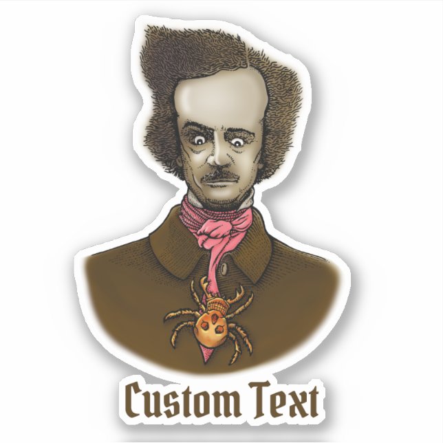 Pegatina Edgar con un error de oro (Anverso)