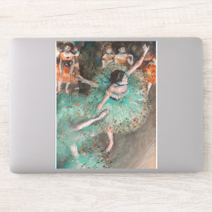 Pegatina Edgar Degas - Bailarina balancín / bailarina en ve