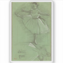 Edgar Degas - Dos estudios de bailarinas