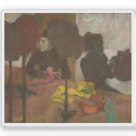 Pegatina Edgar Degas - Los Milliners