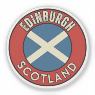 Pegatina Edimburgo, Escocia