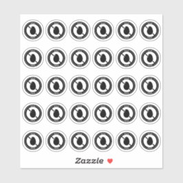 Pegatina Egg Free Wedding Place Card Mini Food Allergy