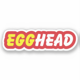 PEGATINA EGGHEAD
