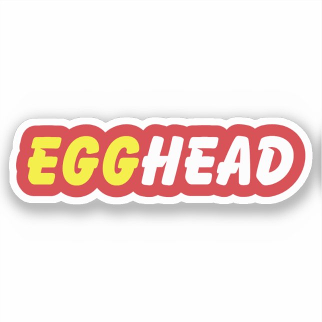 PEGATINA EGGHEAD (Anverso)