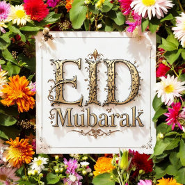 Pegatina Eid Mubarak