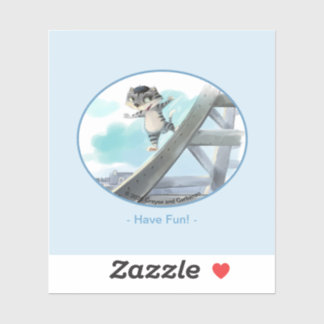 Pegatina Eiffel Tower Vinyl - Diversión (varios ta