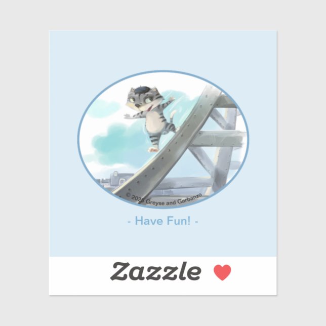 Pegatina Eiffel Tower Vinyl - Diversión (varios ta (Hoja)