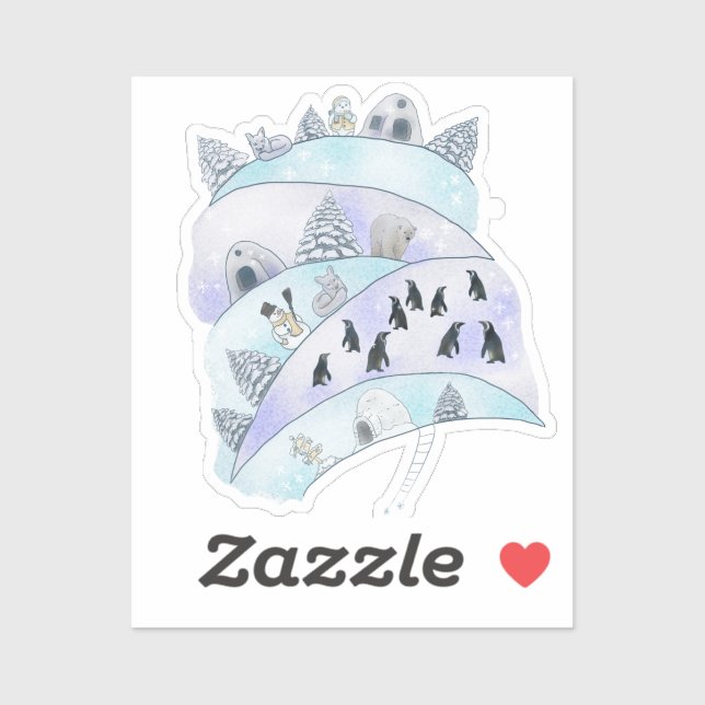 Pegatina Eisland   (Hoja)