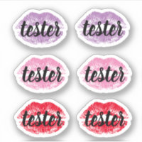 Ejemplo de probador Probar Me Lips Material de maq