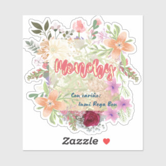 Pegatina Ejemplo insignia de donaciones para Inmi Rega Bou