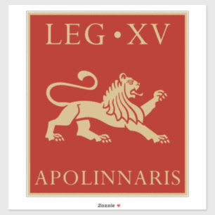 Pegatina Ejército Imperial Romano - Legio XV Apollinaris