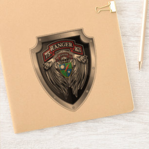 Pegatina El 75° Regimiento de Rangers STB "Los guardias li