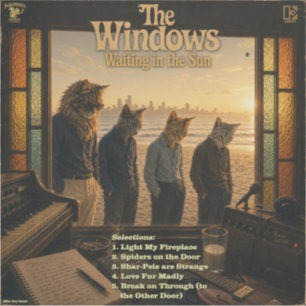 Pegatina El Álbum de Windows: una Parodia