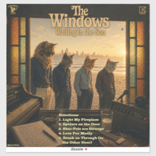 Pegatina El Álbum de Windows: una Parodia