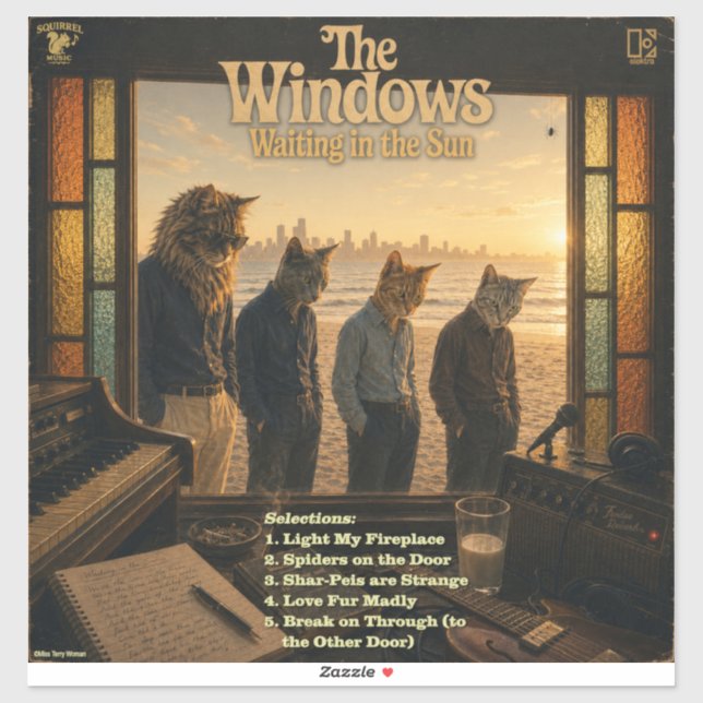 Pegatina El Álbum de Windows: una Parodia (Hoja)