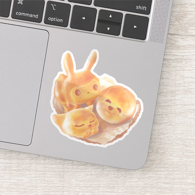 Pegatina El alma del pan (Detalle)