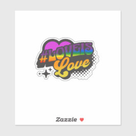 Pegatina El amor es amor v2