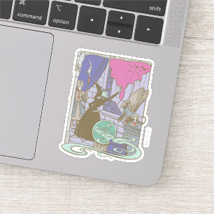 Pegatina El Asistente De Oz™   Storybook Witch™