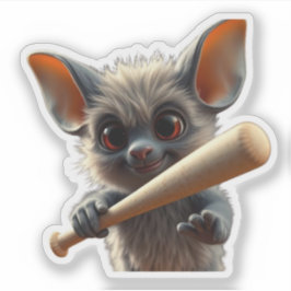 Pegatina El BAT de béisbol