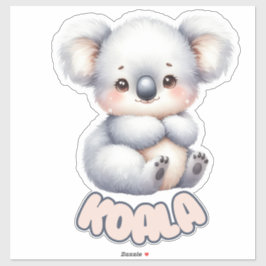 Pegatina El bebé pequeño Koala - Nursera