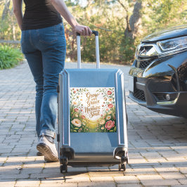 Pegatina El Camino De Los Jardínes Aumenta Con Gracia Extra