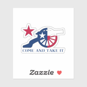 Pegatina El Cañón Texano Ven Y Lo Toma