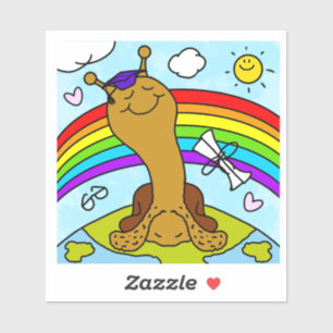 Pegatina El Caracol A La Graduación Superior