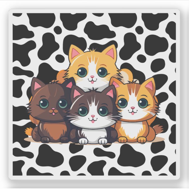 Pegatina El "CATtle" (Anverso)