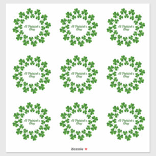 Pegatina El Día de San Patricio fue Thunder_Cove