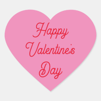 Pegatina el día de San Valentín