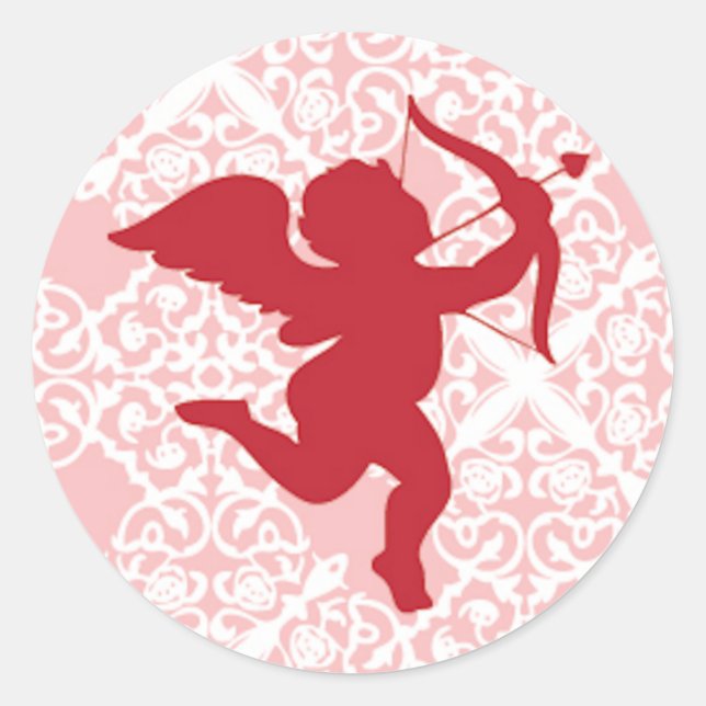 Pegatina el día de San Valentín (Anverso)