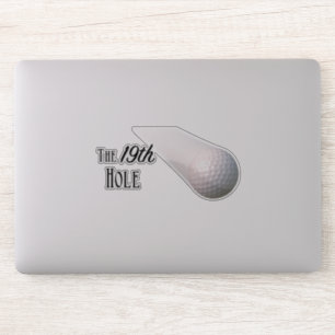Pegatina El diecinueveavo golf del agujero