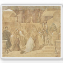 El duque de Alba recibe la bendición del Papa