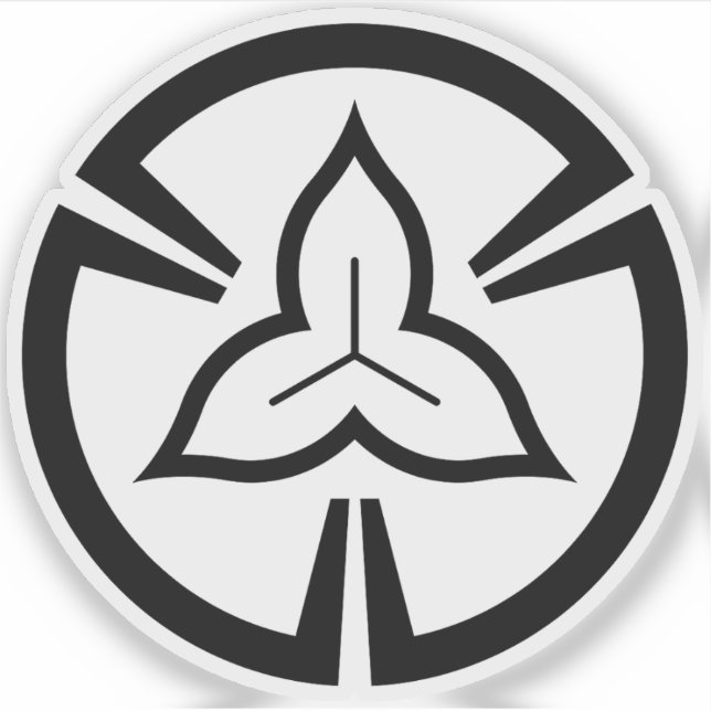 Pegatina El emblema de Tokorozawa, Saitama (Anverso)