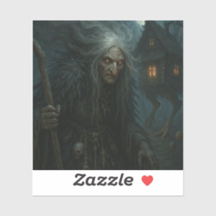 Pegatina El encantado bosque de Baba Yaga