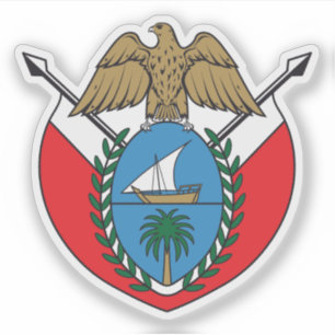 Pegatina El escudo de armas de Dubai