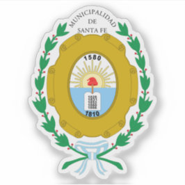 Pegatina El escudo de armas de Santa Fe, Argentina