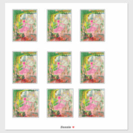 Pegatina El estalker - Neon Ballet Chaos