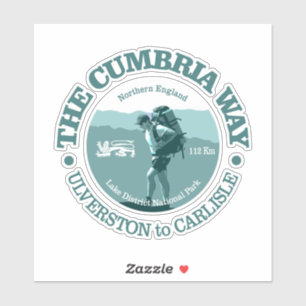 Pegatina El estilo de Cumbria (T)