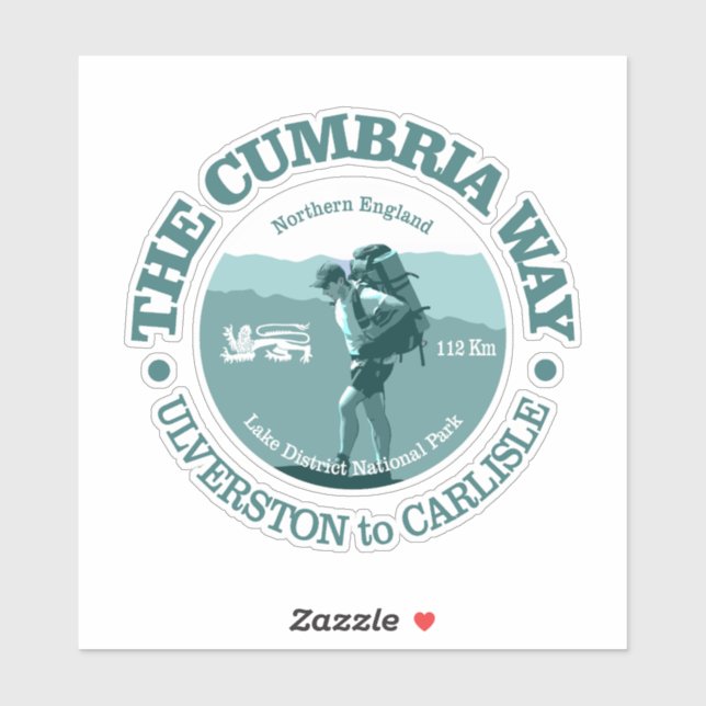 Pegatina El estilo de Cumbria (T) (Hoja)
