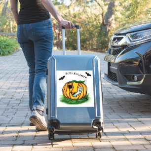 Pegatina El fantasma de Halloween , Bat , Ghost y Spider