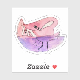 Pegatina El flamenco bailarín