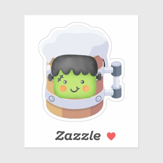 Pegatina El "frankenSTEIN" (Hoja)