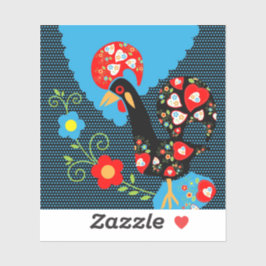 Pegatina El gallo portugués