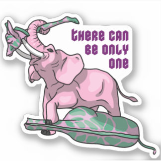 Pegatina El ganador por una cabeza