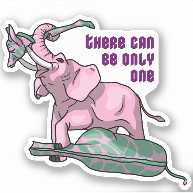 Pegatina El ganador por una cabeza (Anverso)