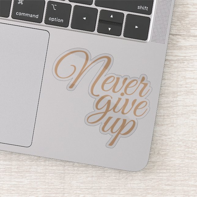 Pegatina El guión elegante nunca deja de ser motivacional (Detalle)