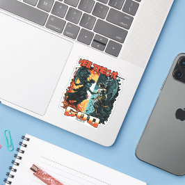 Pegatina El Infierno Lo Intentó Dios Negó La Fe Cristiana